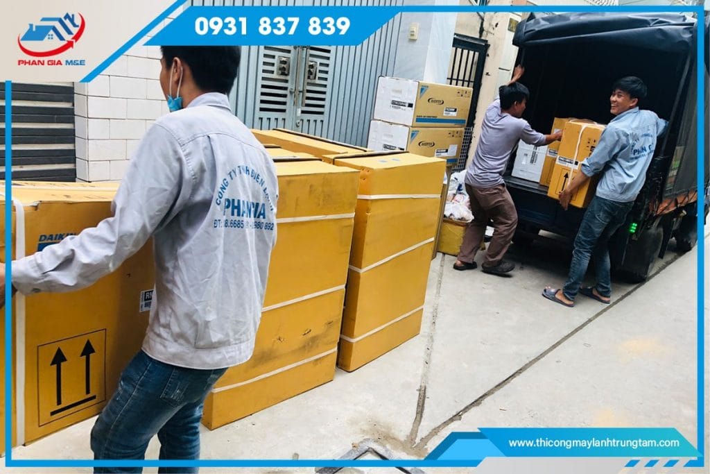 Lắp đặt máy lạnh treo tường TP HCM với công suất phù hợp 