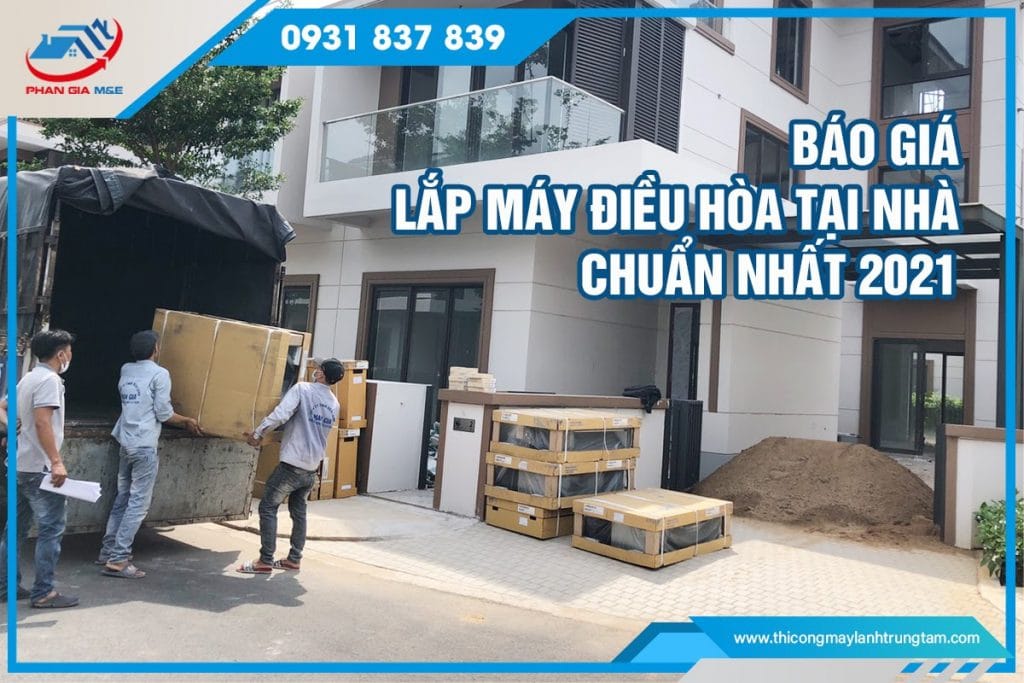 lắp máy điều hòa