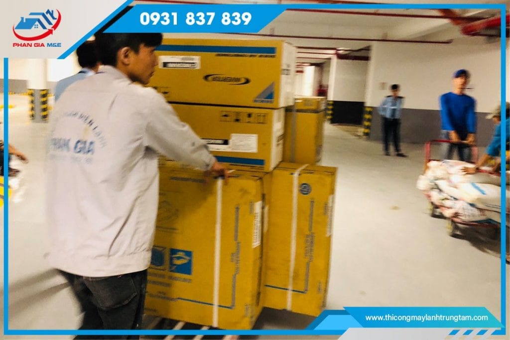 Chuẩn bị dụng cụ lắp đặt