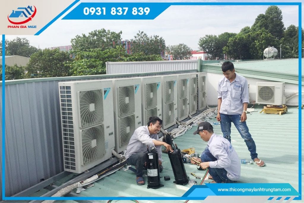 Địa chỉ sửa chữa máy lạnh trung tâm uy tín, giá thành hợp lý
