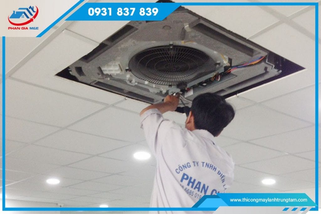 Dịch vụ sửa chữa máy lạnh âm trần tại Hồ Chí Minh