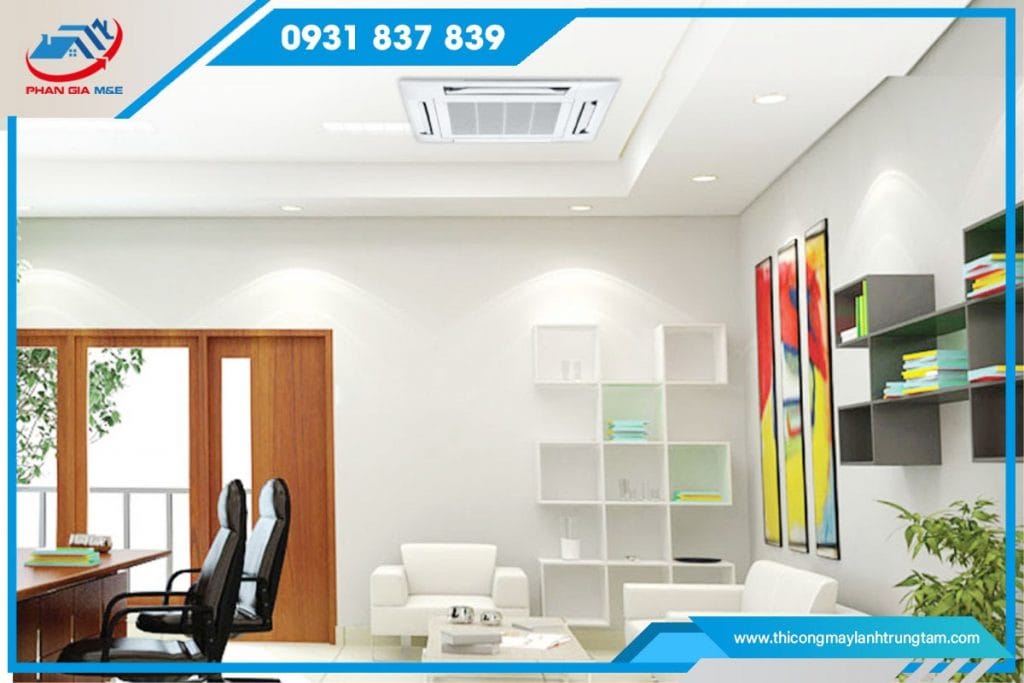 Lưu ý khi thiết lập hệ thống máy lạnh âm trần