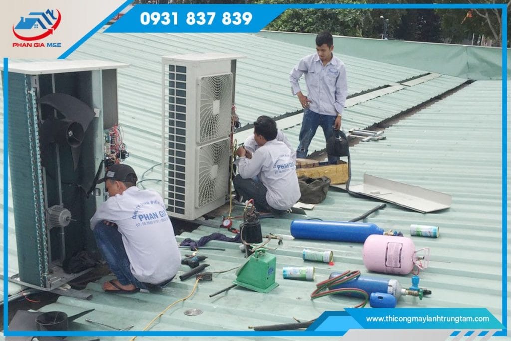 Quy trình sửa chữa máy lạnh Multi uy tín