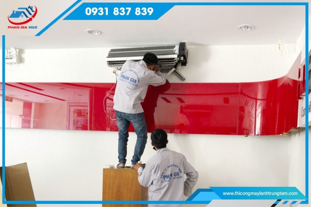 Quy trình sửa chữa máy lạnh treo tường
