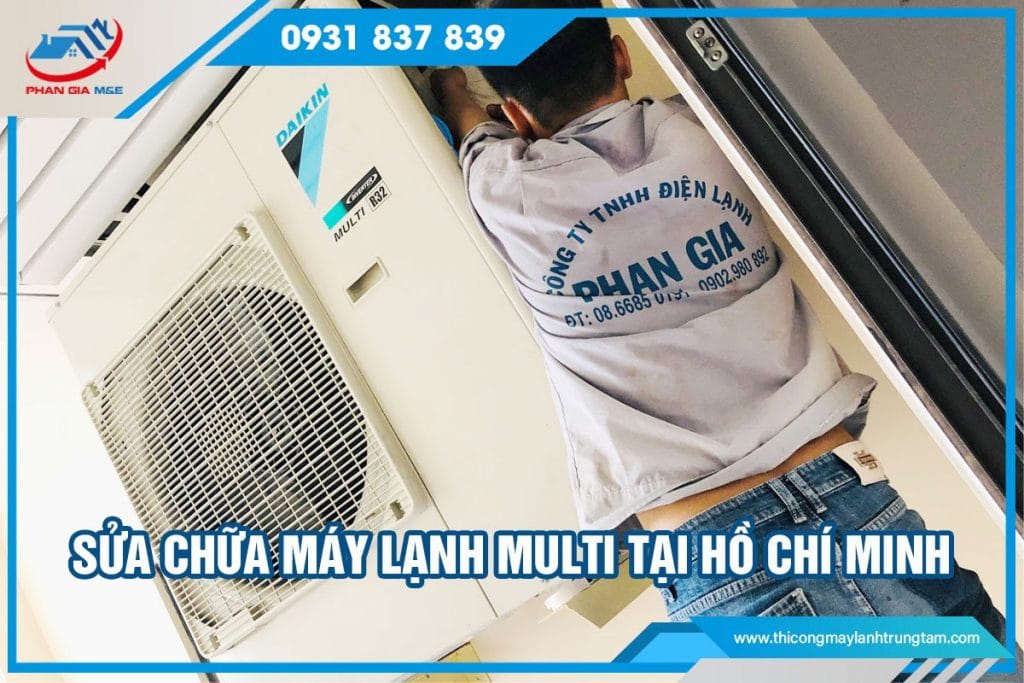 sửa chữa máy lạnh Multi