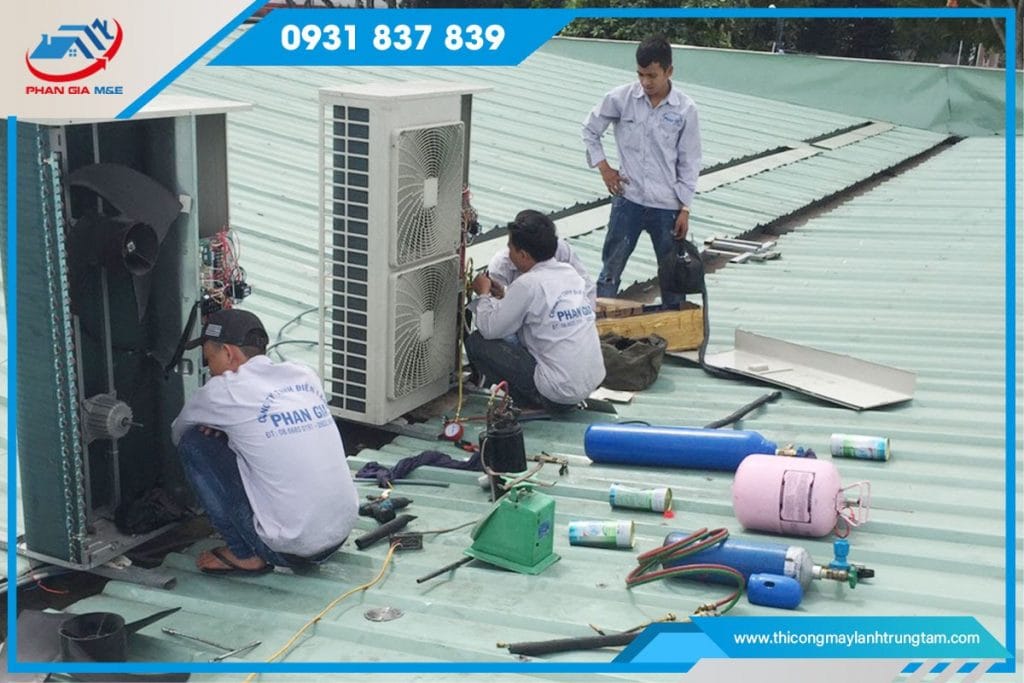 Tiêu chí lựa chọn đơn vị bảo trì máy lạnh công nghiệp tại Long An