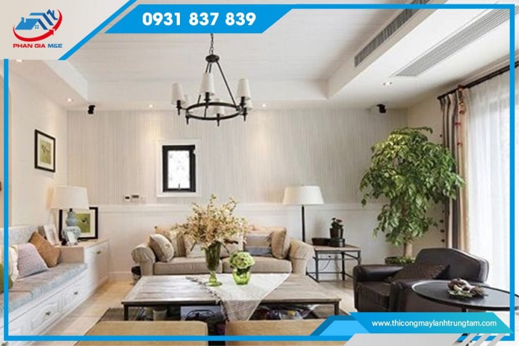 Ưu điểm khi lắp đặt máy lạnh giấu trần TP. Hồ Chí Minh