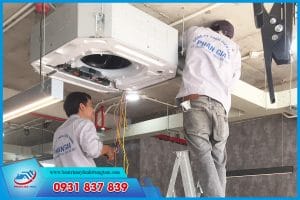 Bước thứ 5: Chạy thử máy lạnh