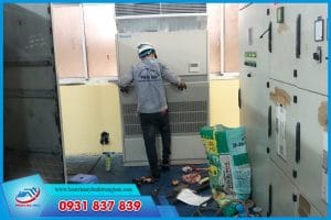 Bước 2: Lắp dàn lạnh