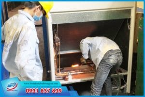 Quy trình bảo dưỡng điều hòa công nghiệp tại Điện Lạnh Phan Gia.
