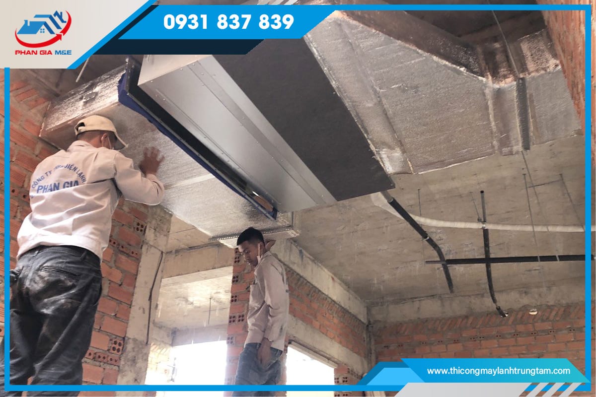 Nhu cầu thi công lắp đặt máy lạnh âm trần Cassette cho nhà xưởng tỉnh Bình Dương