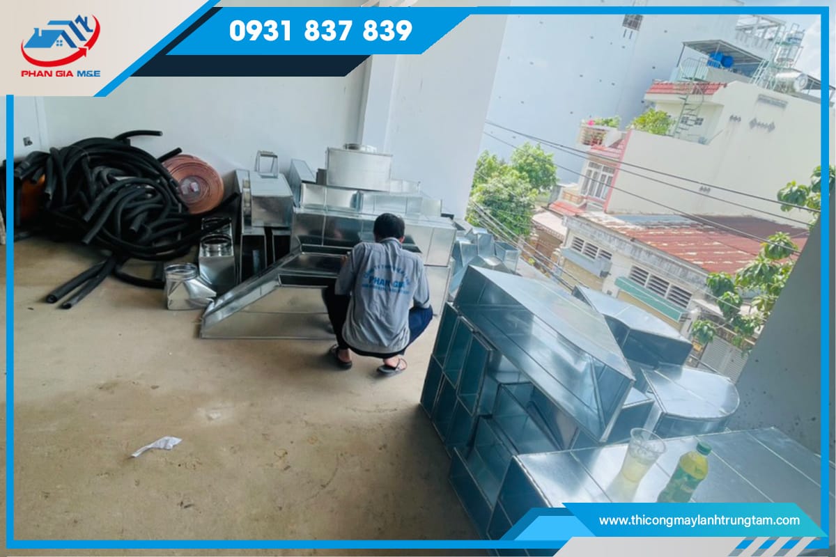Điện Lạnh Phan Gia - Đơn vị thi công máy lạnh trung tâm vrv cho nhà xưởng uy tín