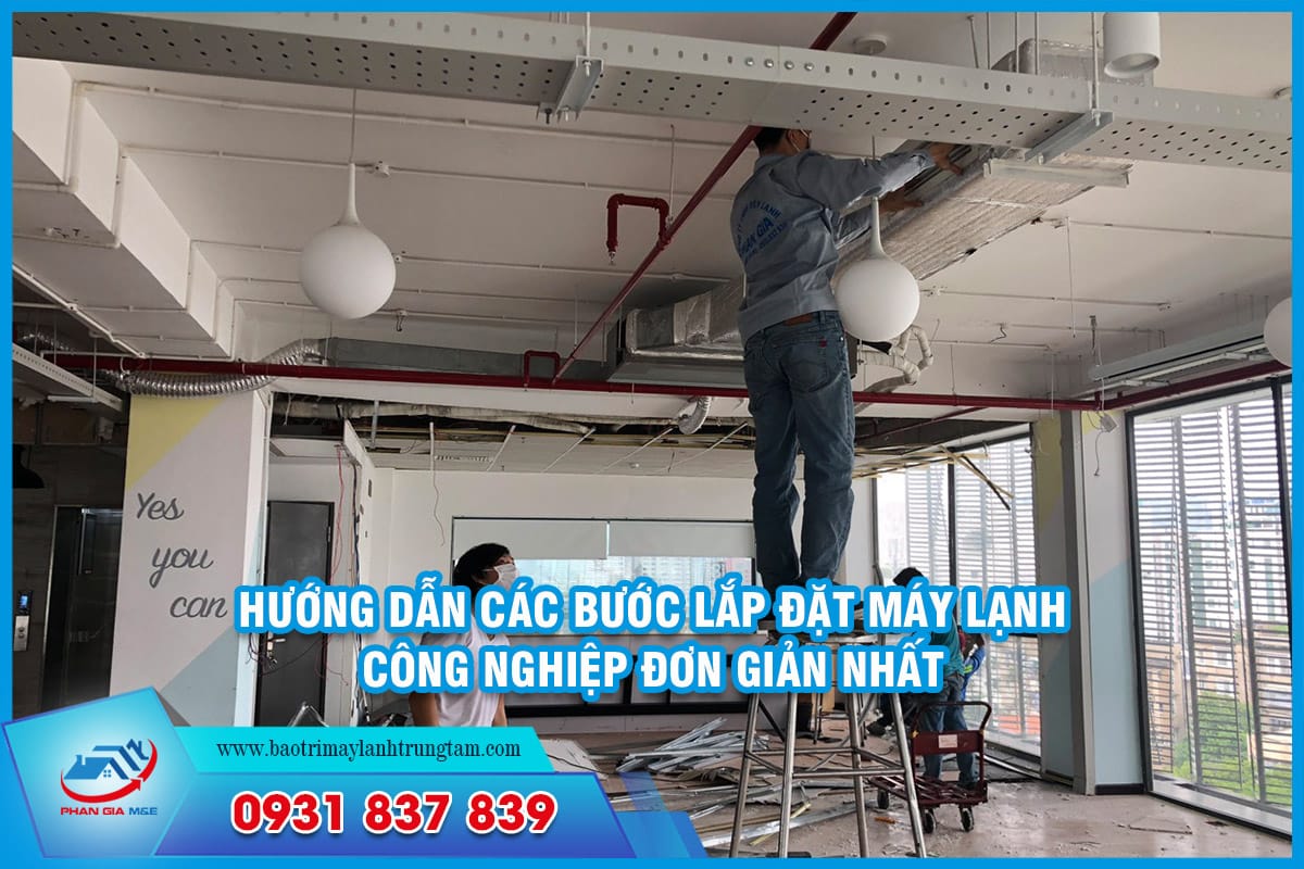 lắp đặt máy lạnh công nghiệp